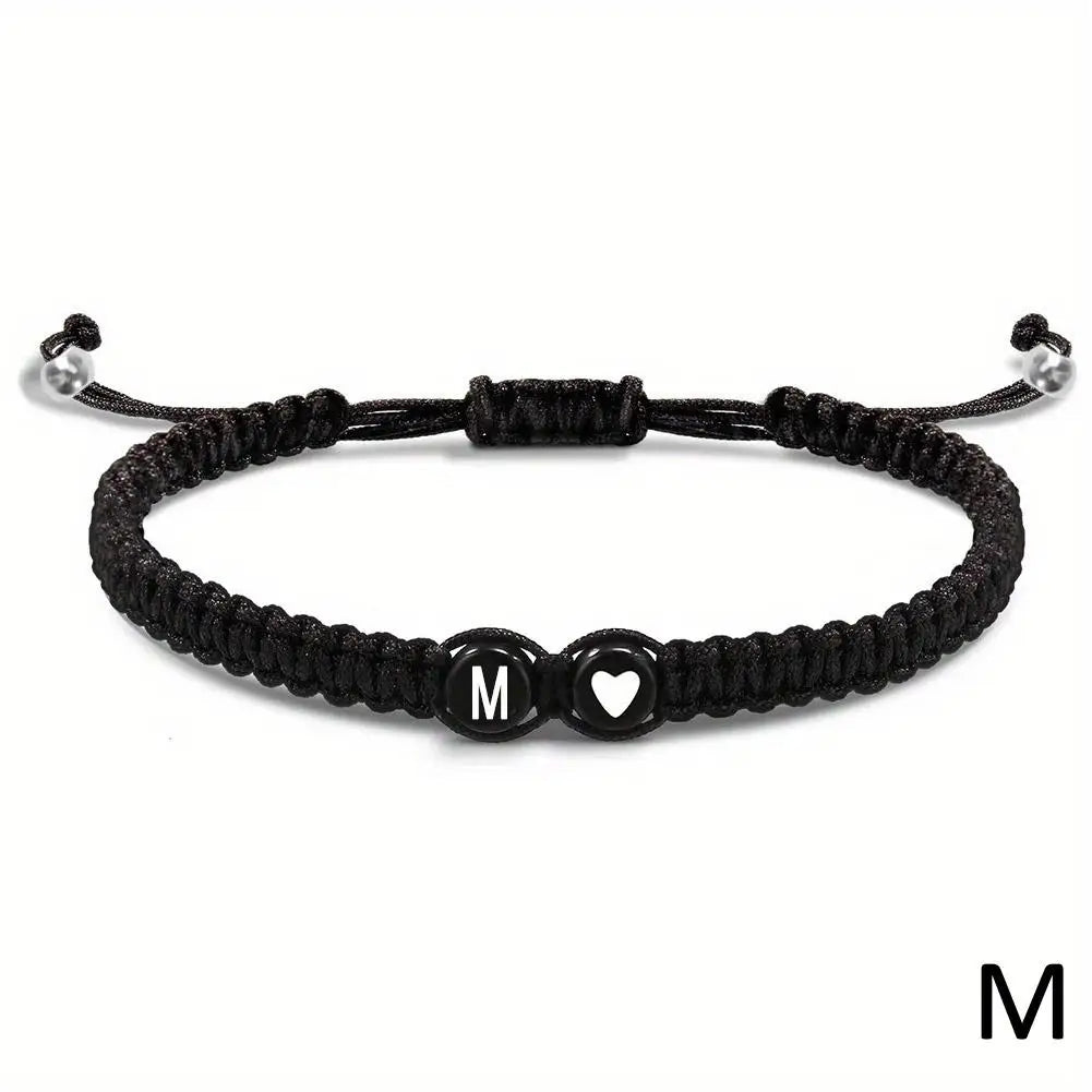 Pulsera de Inicial Personalizada con Corazón