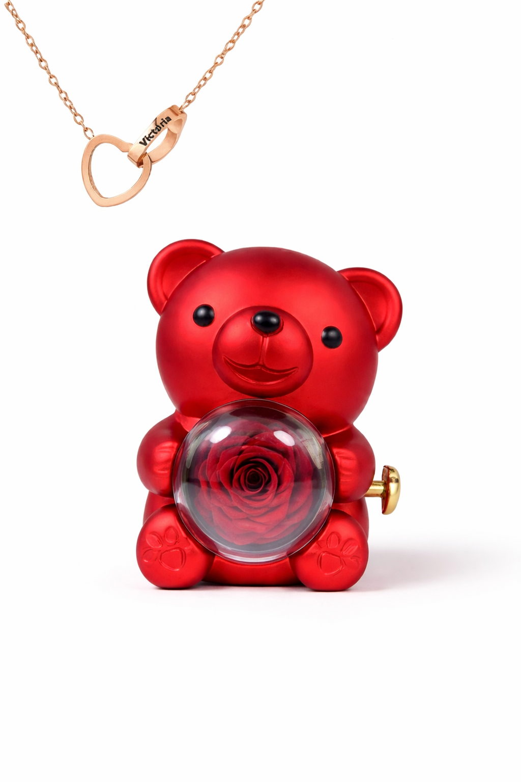 Oso del Amor con Collar Personalizado