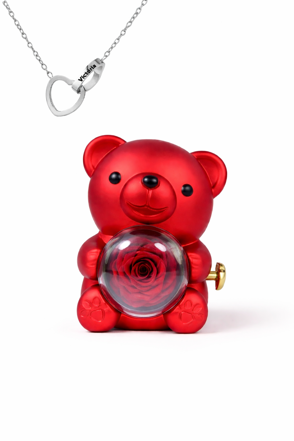 Oso del Amor con Collar Personalizado