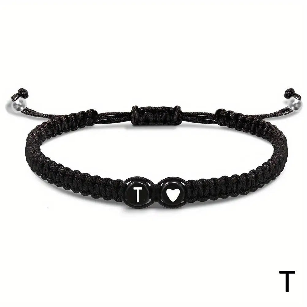 Pulsera de Inicial Personalizada con Corazón