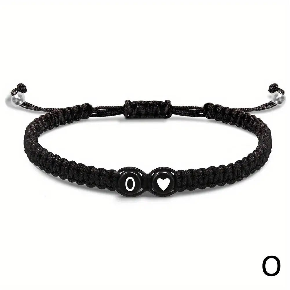 Pulsera de Inicial Personalizada con Corazón