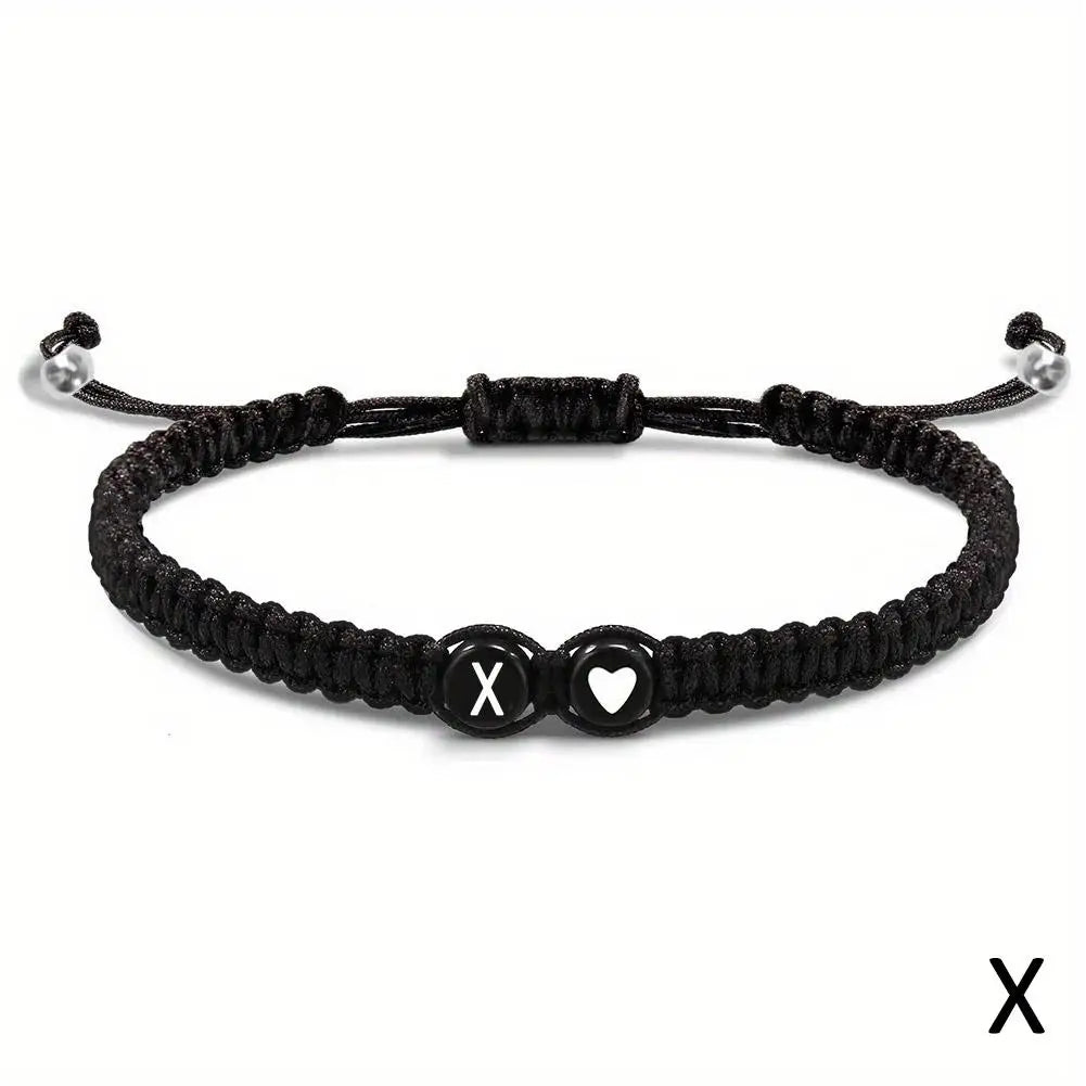 Pulsera de Inicial Personalizada con Corazón