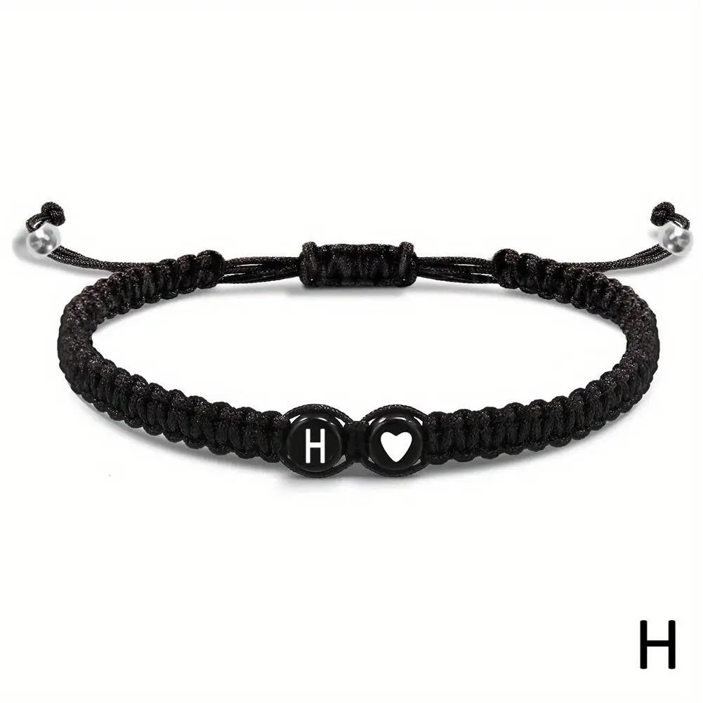 Pulsera de Inicial Personalizada con Corazón