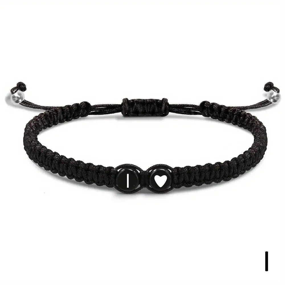Pulsera de Inicial Personalizada con Corazón